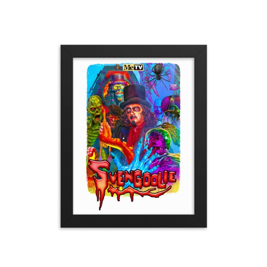 MeTV Custom Products Monster Mash-Up Svengoolie® Art Print By Mark Spears | 2023 Svengoolie Artist Collection