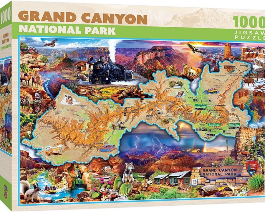 Toynk Grand Canyon 1000 Piece Jigsaw Puzzle | Retro Toys & Games