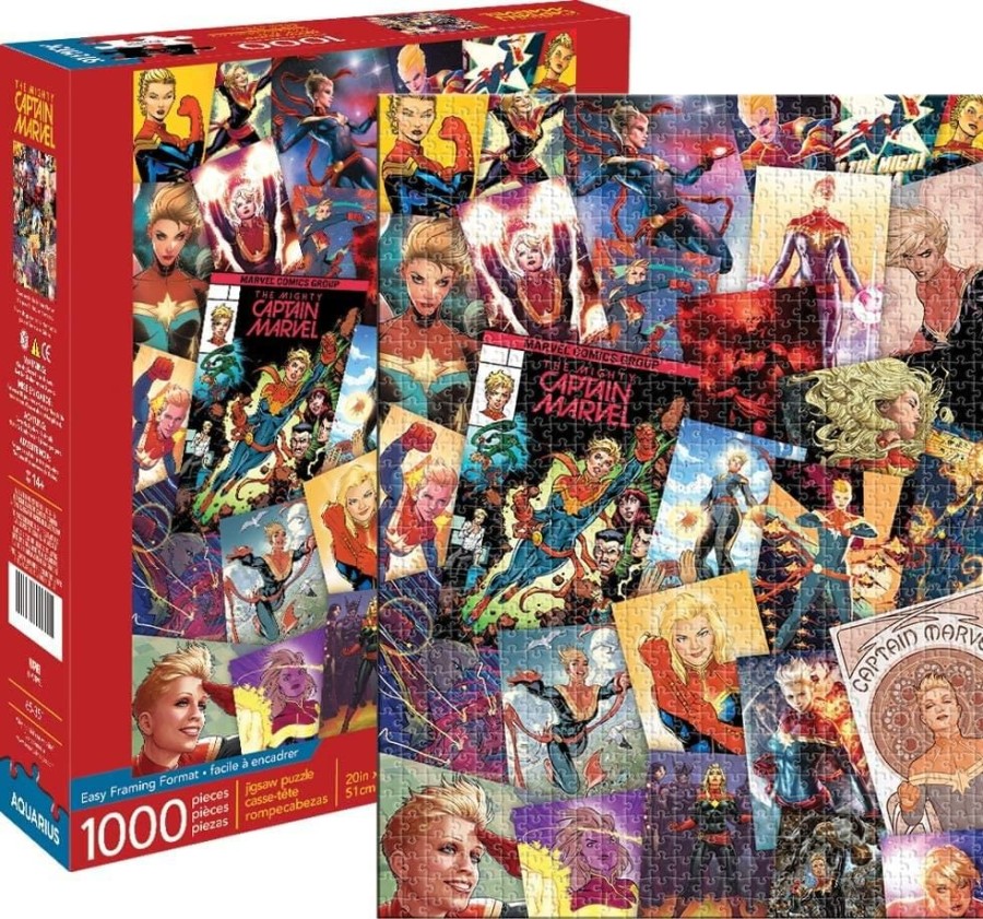 Toynk Marvel Captain Marvel Collage 1000 Piece Jigsaw Puzzle | Puzzles