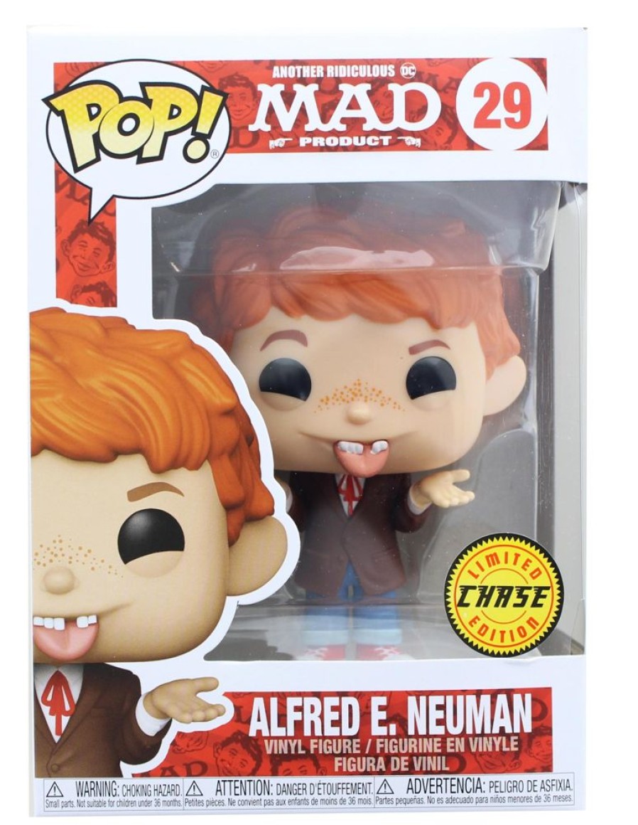 Toynk Mad Tv Funko Pop Vinyl Figure | Alfred E. Neuman Chase | Funko Pops!