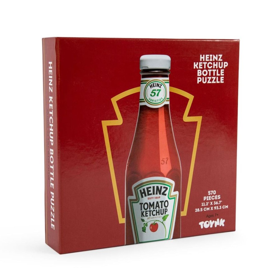 Toynk Heinz Ketchup Bottle 570 Piece Jigsaw Puzzle For Adults And Kids | Classic Brands Tees