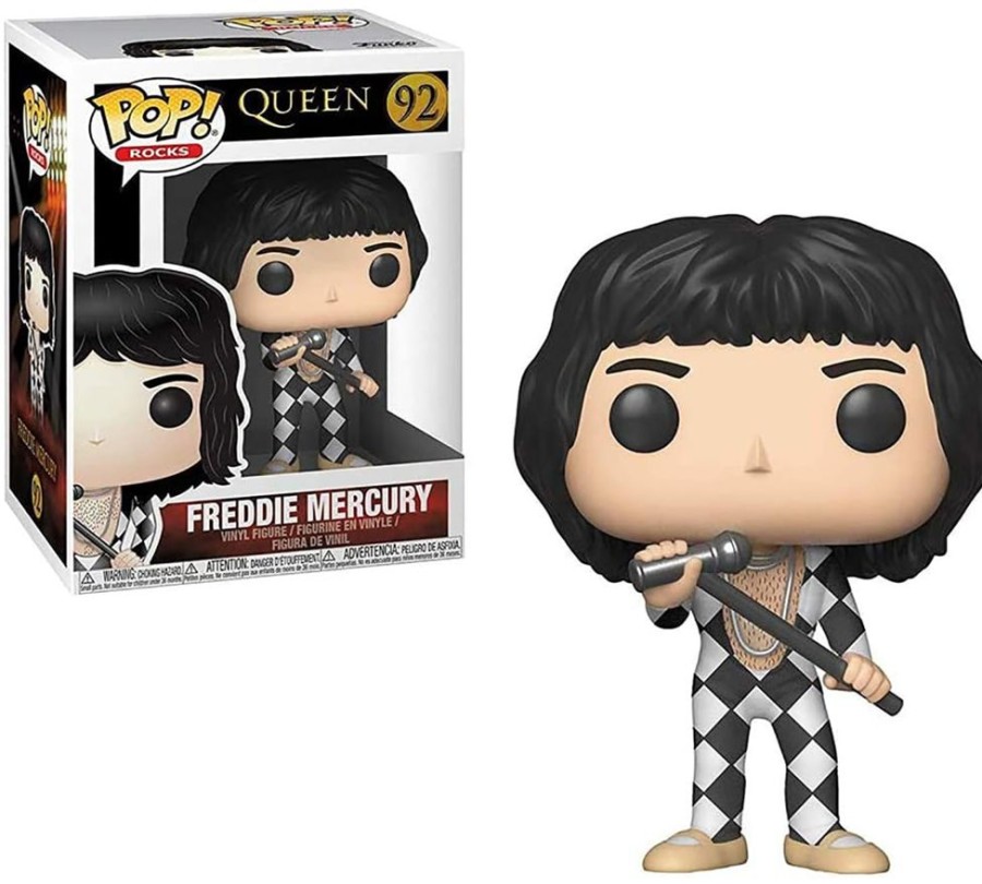 Toynk Queen Funko Pop Rocks Vinyl Figure | Freddie Mercury | Funko Pops!