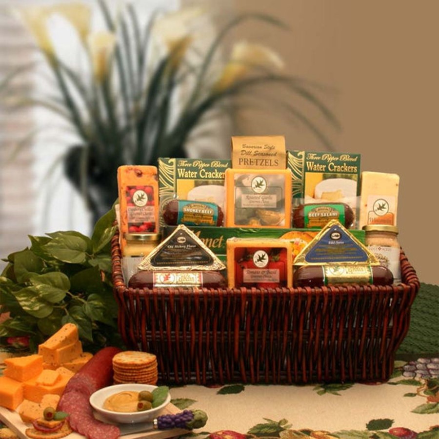 GBDS A Classic Selection Meat & Cheese Gourmet | Gourmet Gift Baskets