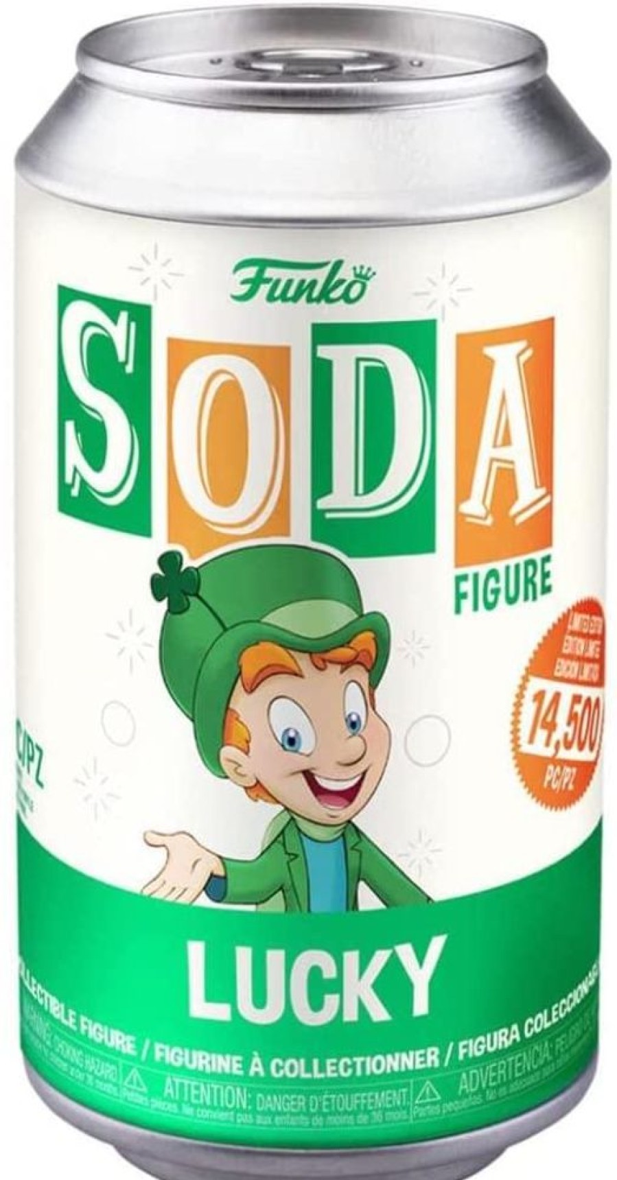 Toynk General Mills Funko Soda Vinyl Figure | Lucky Leprechaun | Classic Brands Tees