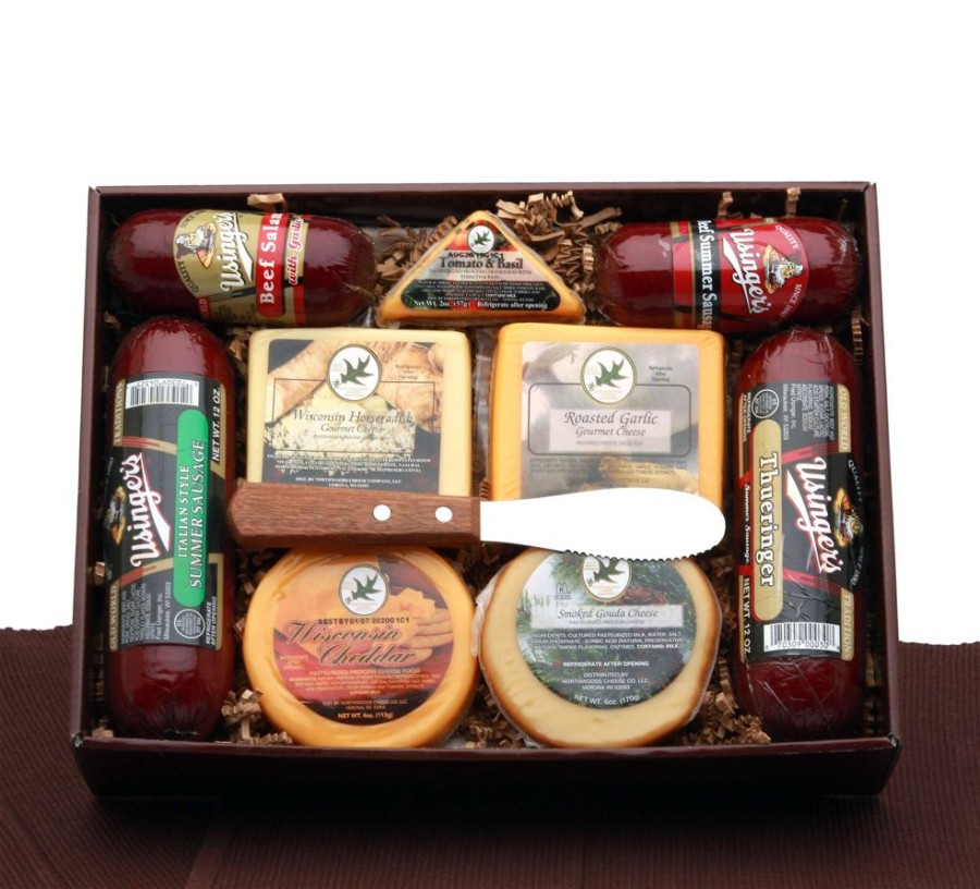 GBDS Signature Reserve Meat & Cheese Gift Box | Gourmet Gift Baskets