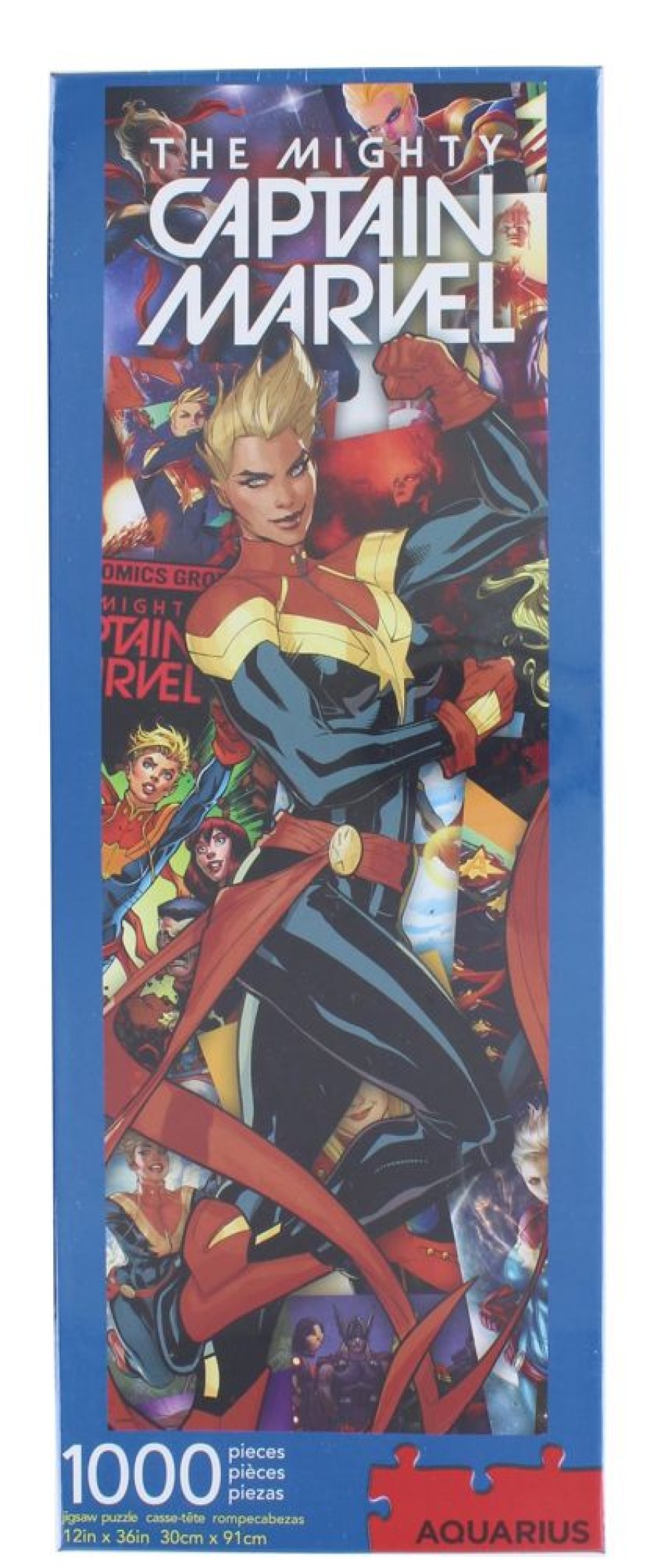 Toynk Marvel Captain Marvel Collage 1000 Piece Slim Jigsaw Puzzle | Puzzles