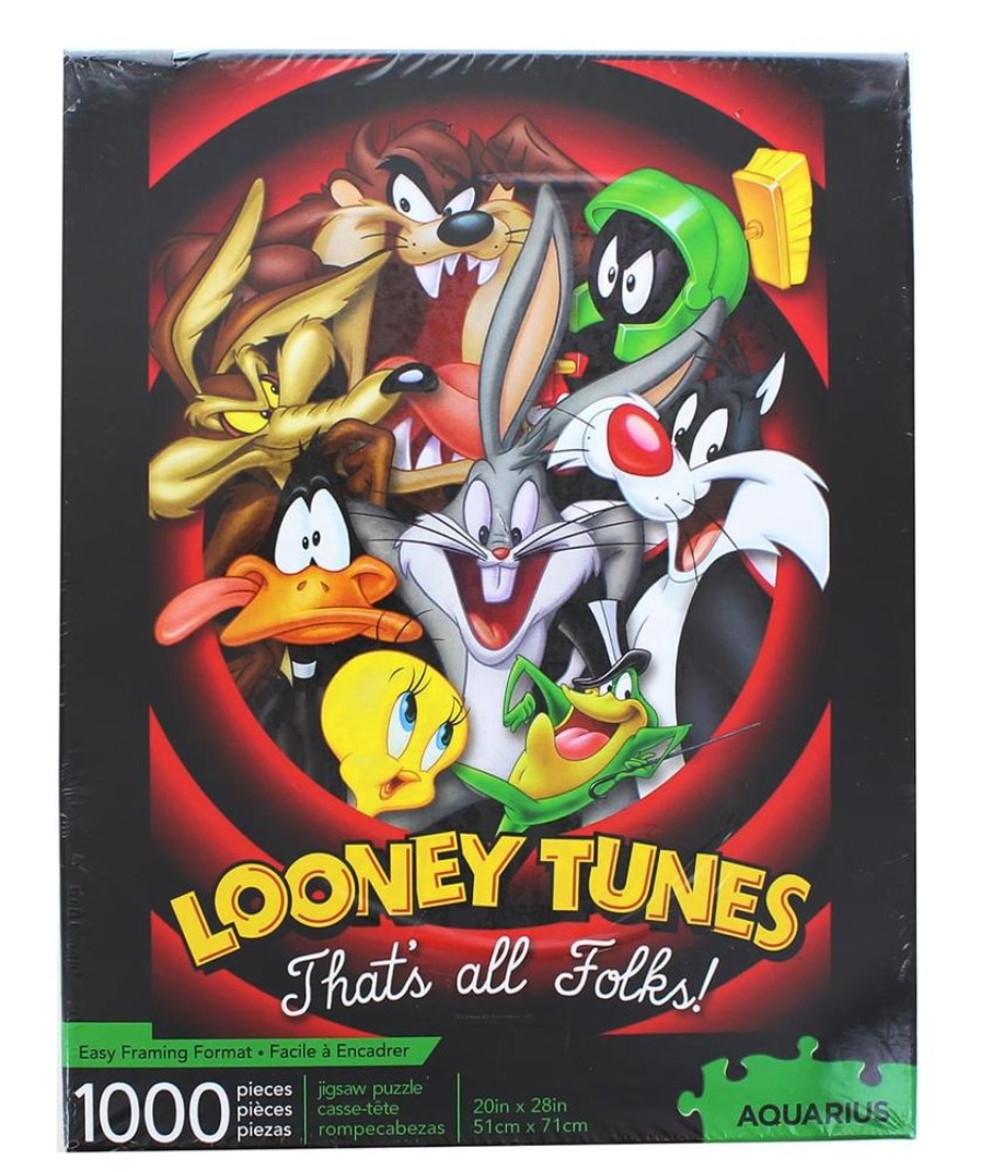 Toynk Looney Tunes That'S All Folks 1000 Piece Puzzle | Retro Toys & Games