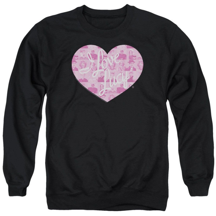 MeTV Custom Classics I Love Lucy - Many Moods | Crewneck Sweatshirts