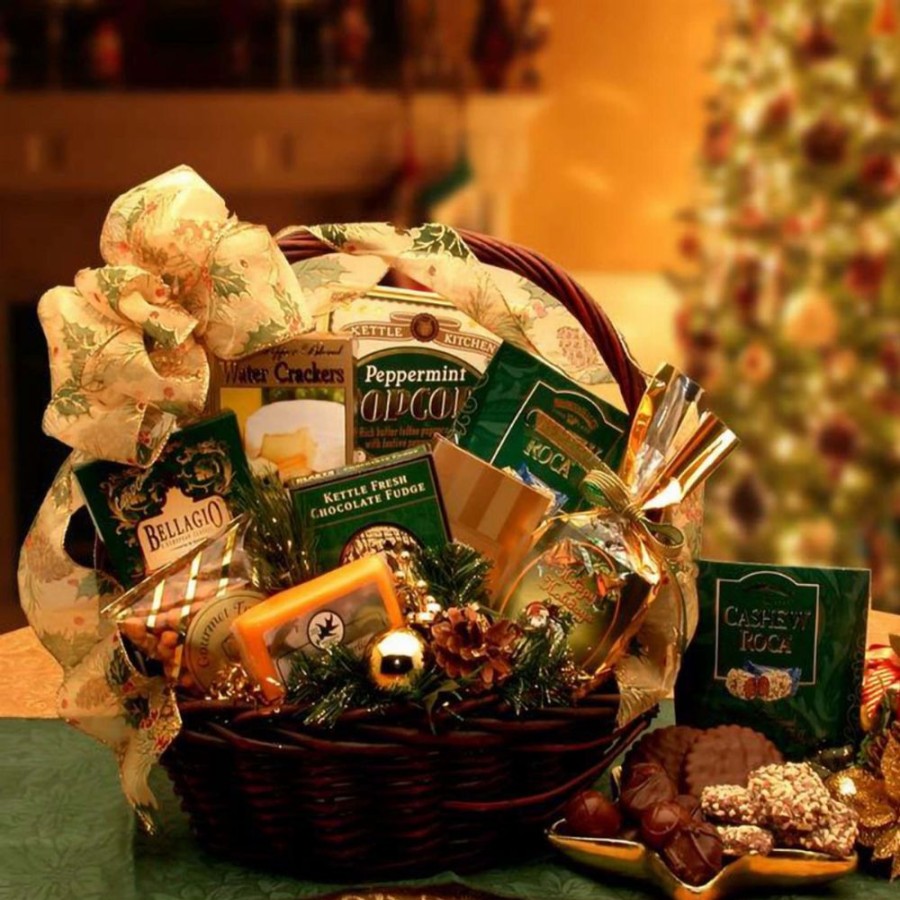 GBDS Everything That Glitters Holiday Gourmet Sampler | Gourmet Gift Baskets