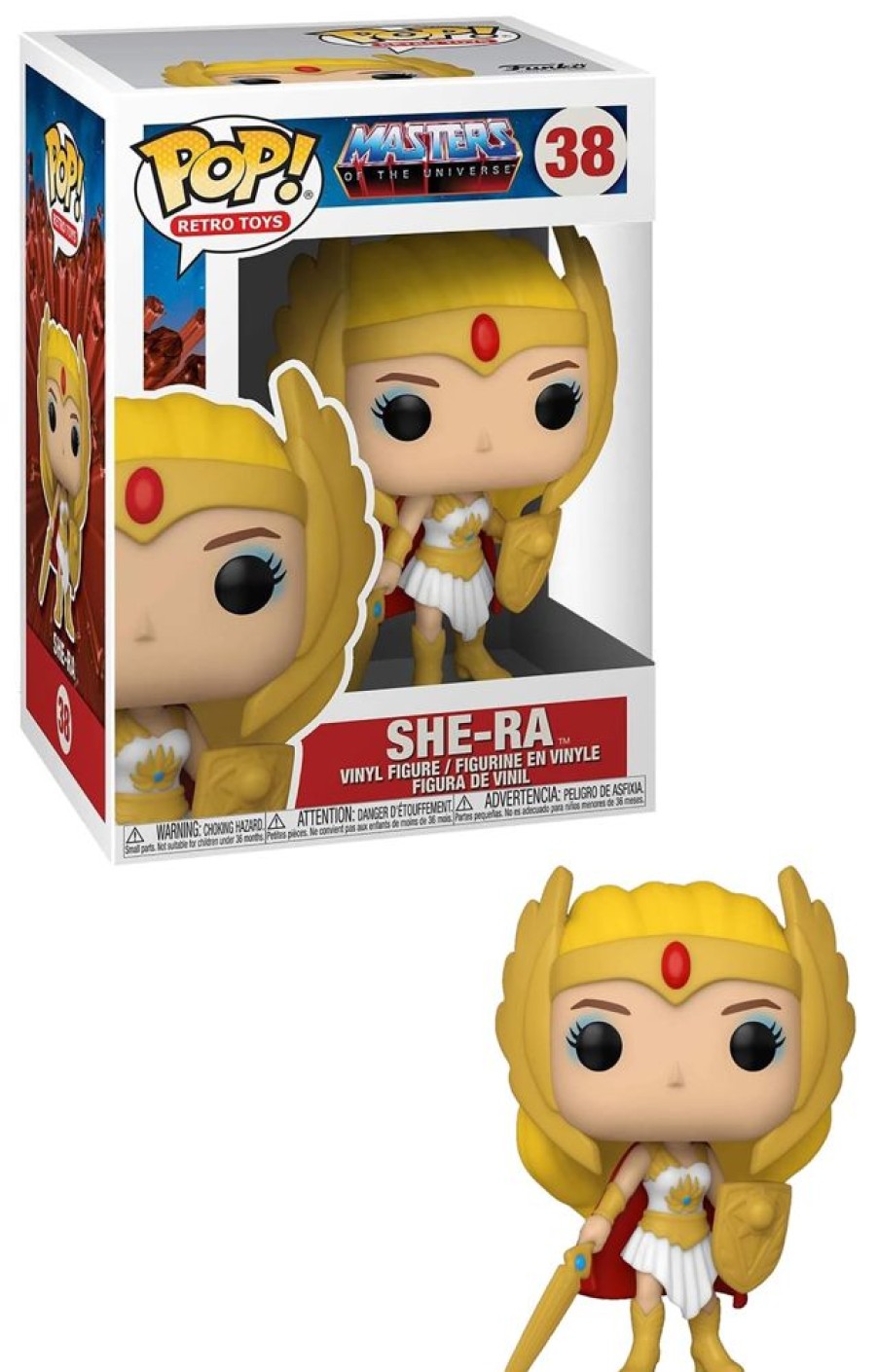 Toynk Masters Of The Universe Funko Pop Vinyl Figure | She-Ra | Funko Pops!