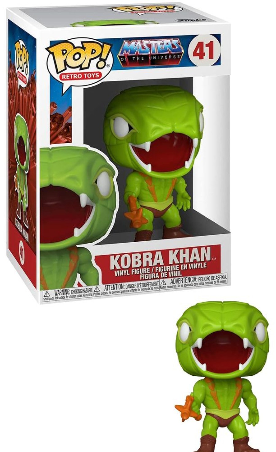 Toynk Masters Of The Universe Funko Pop Vinyl Figure | Kobra Khan | Funko Pops!