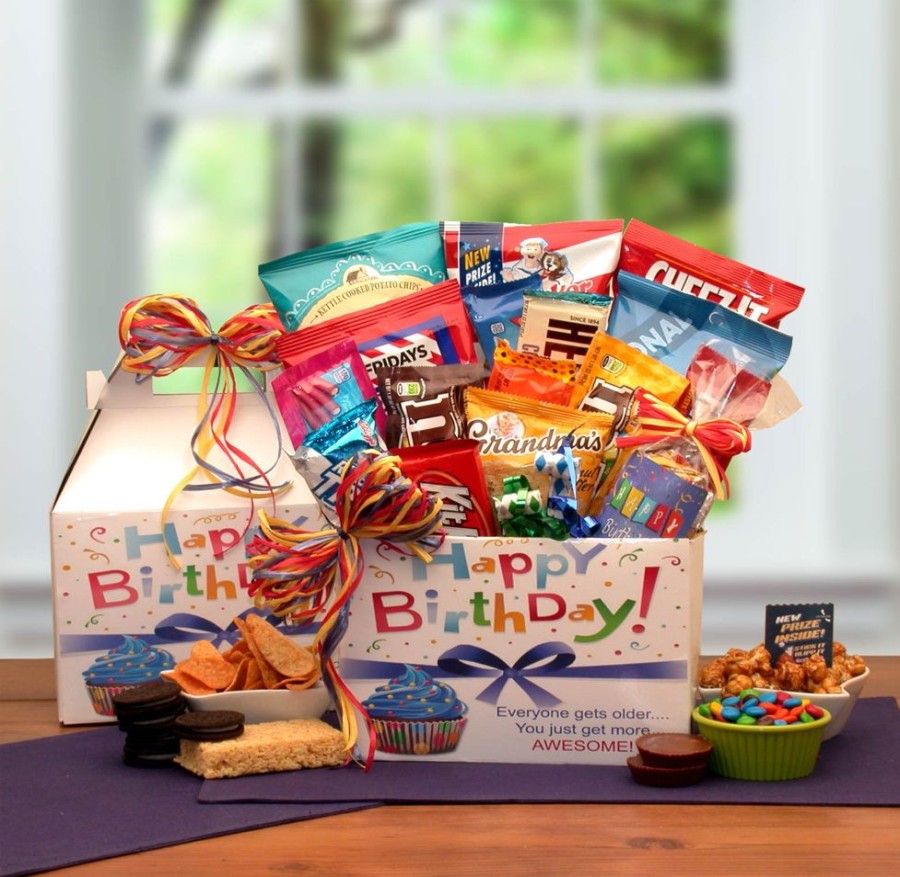 GBDS Make A Wish Birthday Care Package | Birthday Gift Baskets