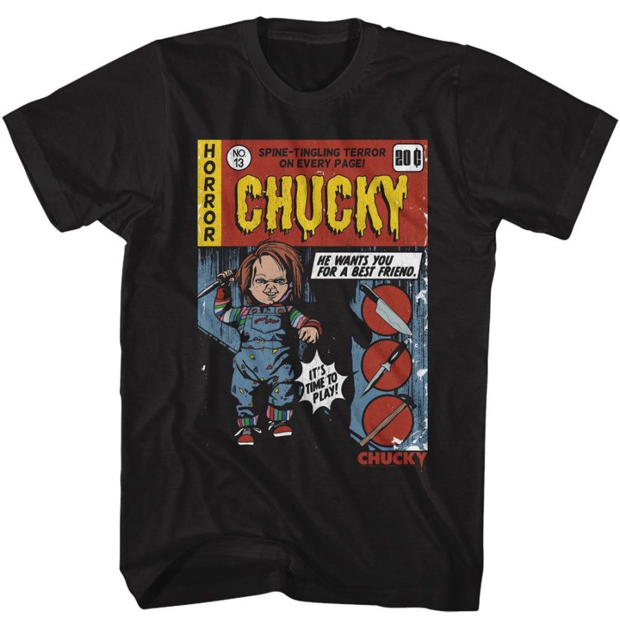 MeTV Custom Brands Child'S Play - Chucky Comic Cover | Monster & Horror Films