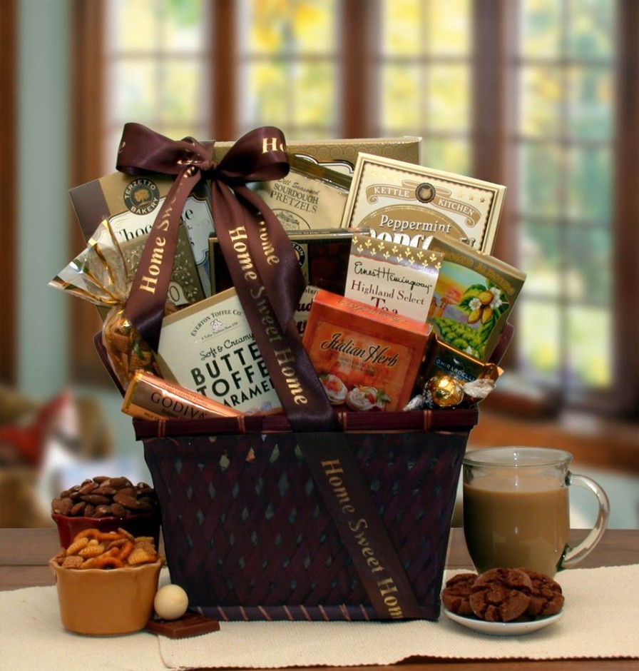 GBDS Home Is Where The Heart Is Housewarming Gift Basket | Gourmet Gift Baskets