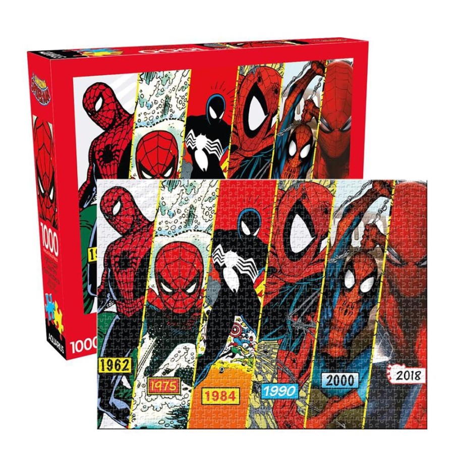 Toynk Marvel Spider-Man Timeline 1000 Piece Jigsaw Puzzle | Puzzles