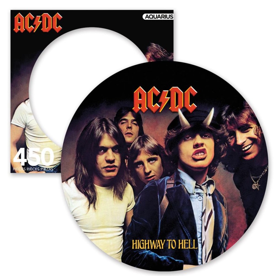 Toynk Ac/Dc Highway To Hell 450 Piece Picture Disc Jigsaw Puzzle | Retro Toys & Games