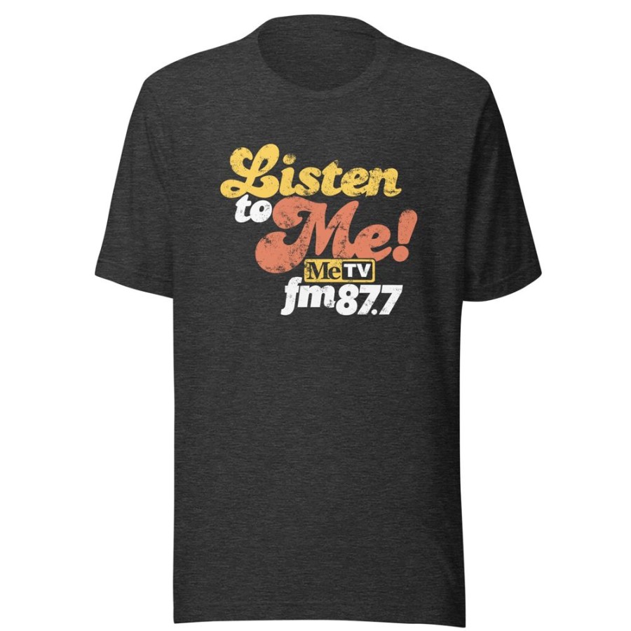 MeTV Custom Products Listen To Me! 87.7 Metvfm T-Shirt | Metv Fm