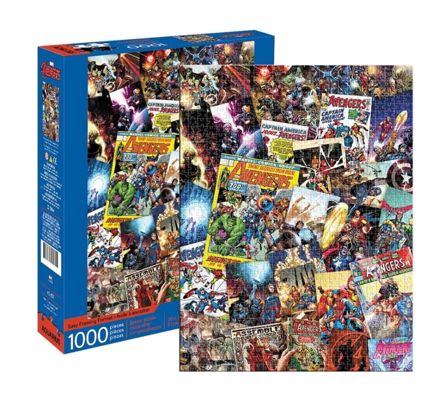 Toynk Marvel Avengers Comic Collage 1000 Piece Jigsaw Puzzle | Puzzles