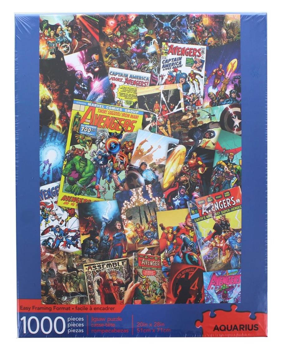 Toynk Marvel Avengers Comic Collage 1000 Piece Jigsaw Puzzle | Puzzles