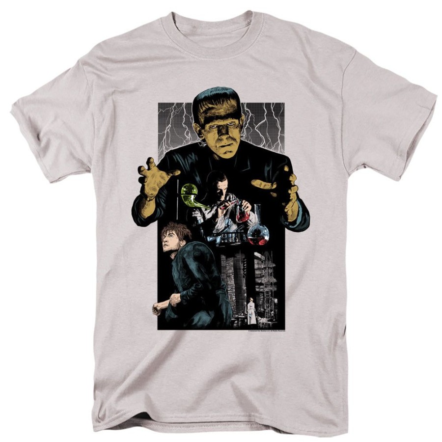 MeTV Custom Classics Universal Monsters - Frankenstein Illustrated Color | Monster & Horror Films