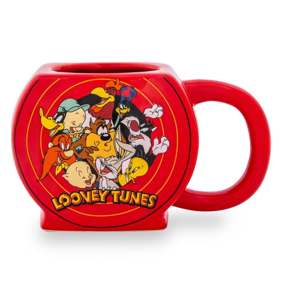 Toynk Looney Tunes "That'S All Folks" Sculpted Ceramic Mug | Holds 20 Ounces | Drinkware