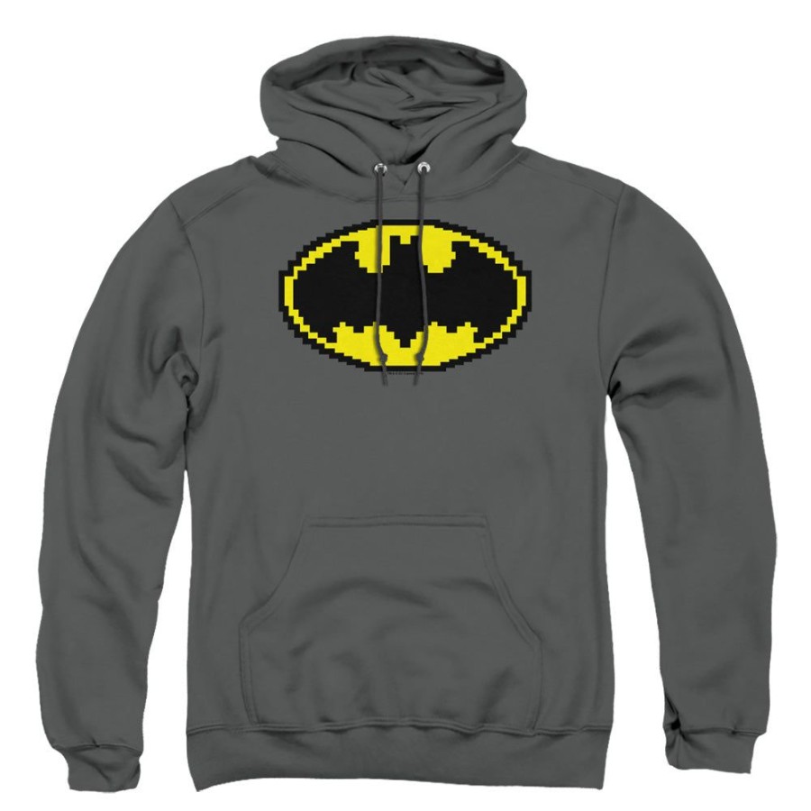 MeTV Custom Classics Batman - Pixel Symbol | Pull-Over Hoodies