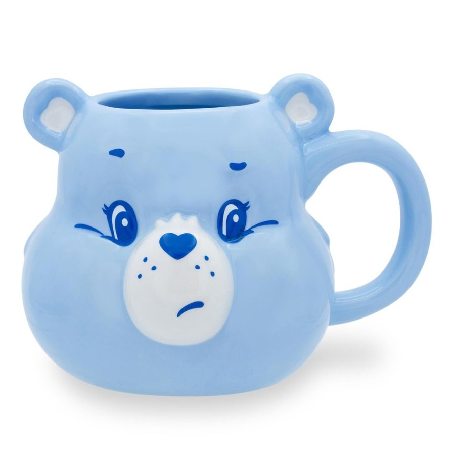 Toynk Care Bears Grumpy Bear 3D Sculpted Ceramic Mug | Holds 20 Ounces | Drinkware