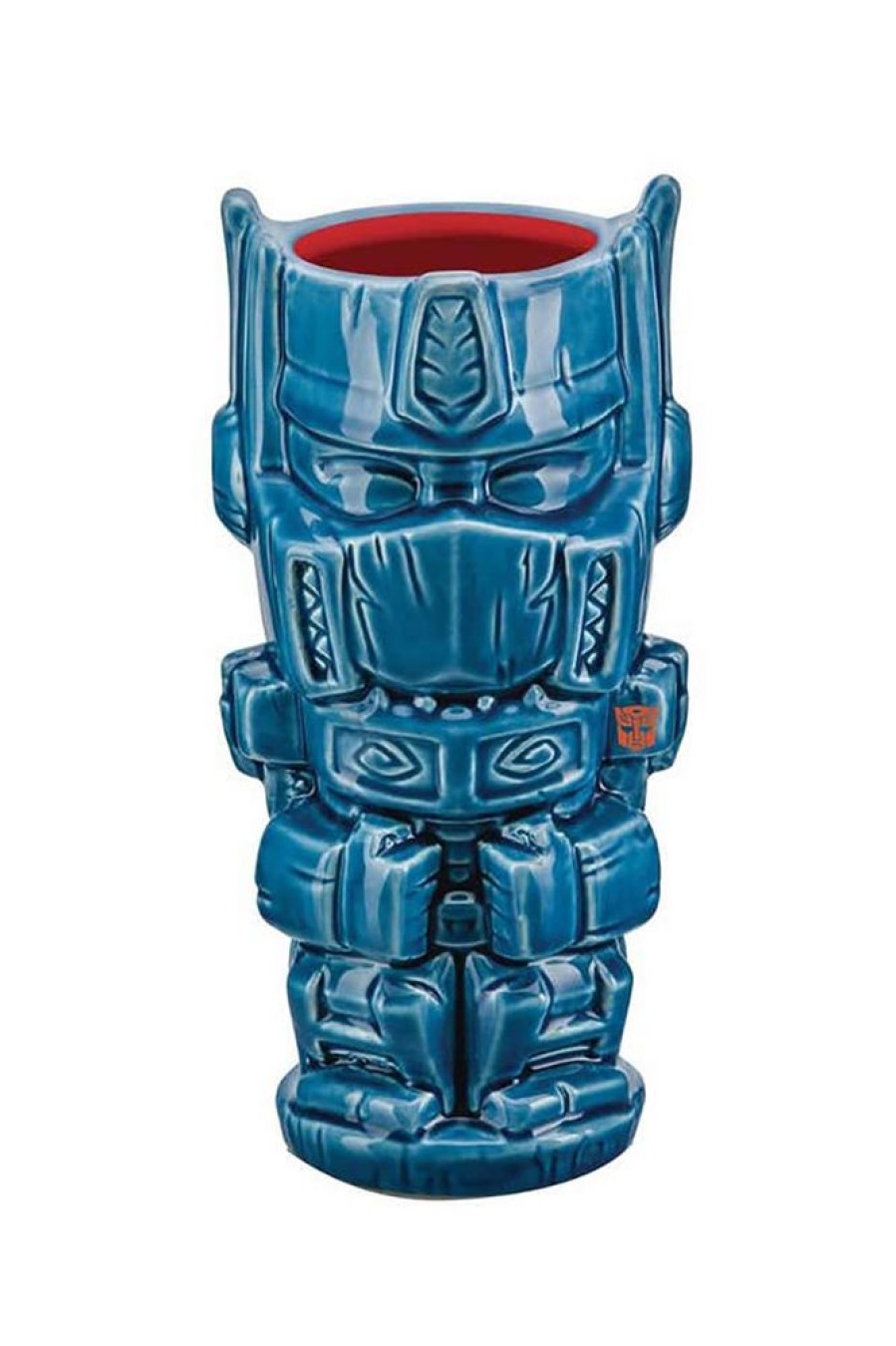 Toynk Geeki Tikis Transformers Optimus Prime 18 Ounce Ceramic Mug | Drinkware