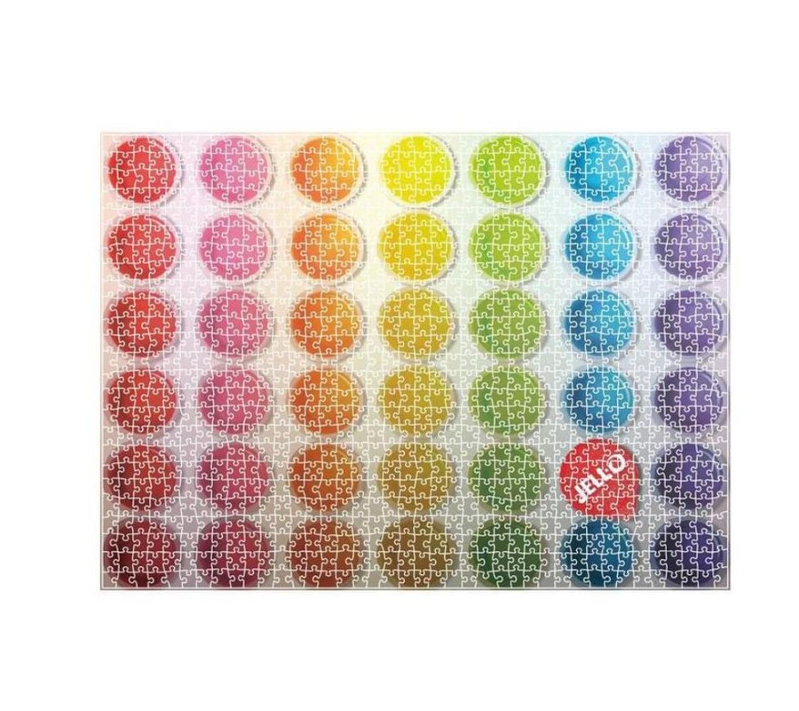 Toynk Jell-O 1000 Piece Supersized Jigsaw Puzzle | Classic Brands Tees