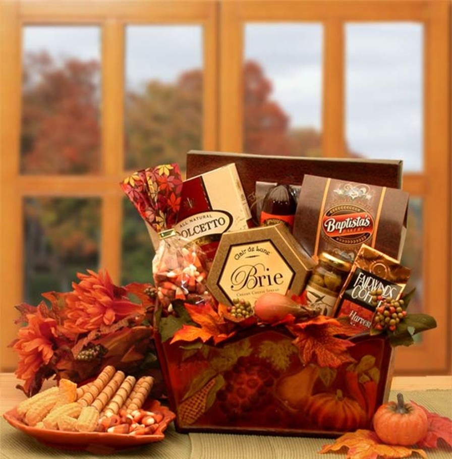 GBDS A Gourmet Fall Harvest Fall Gift Basket | Gourmet Gift Baskets