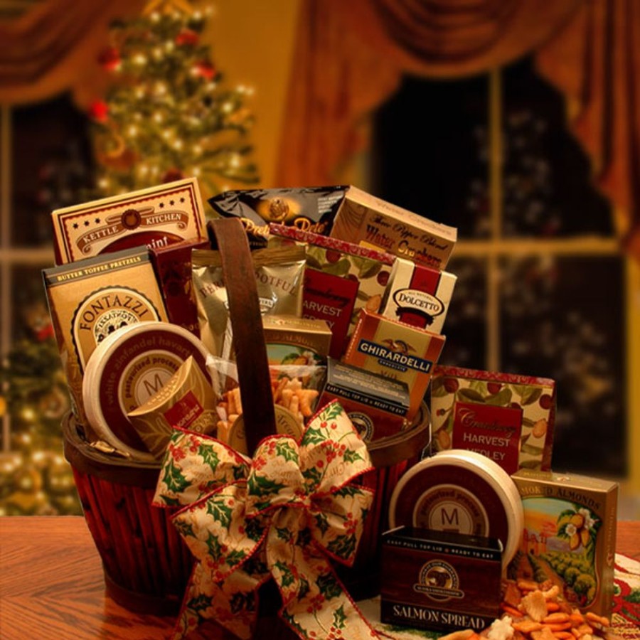 GBDS The Holiday Butler Gourmet Gift Basket | Holiday Gift Baskets