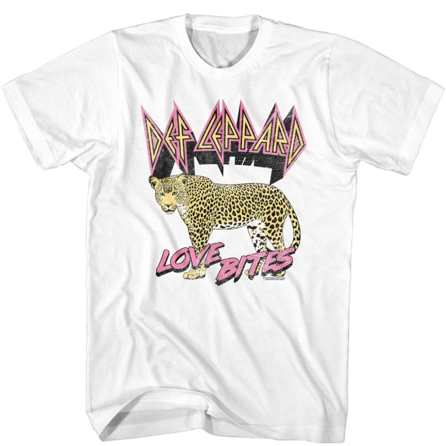 MeTV Custom Brands Def Leppard - Love Bites Leopard | Band And Artist Apparel