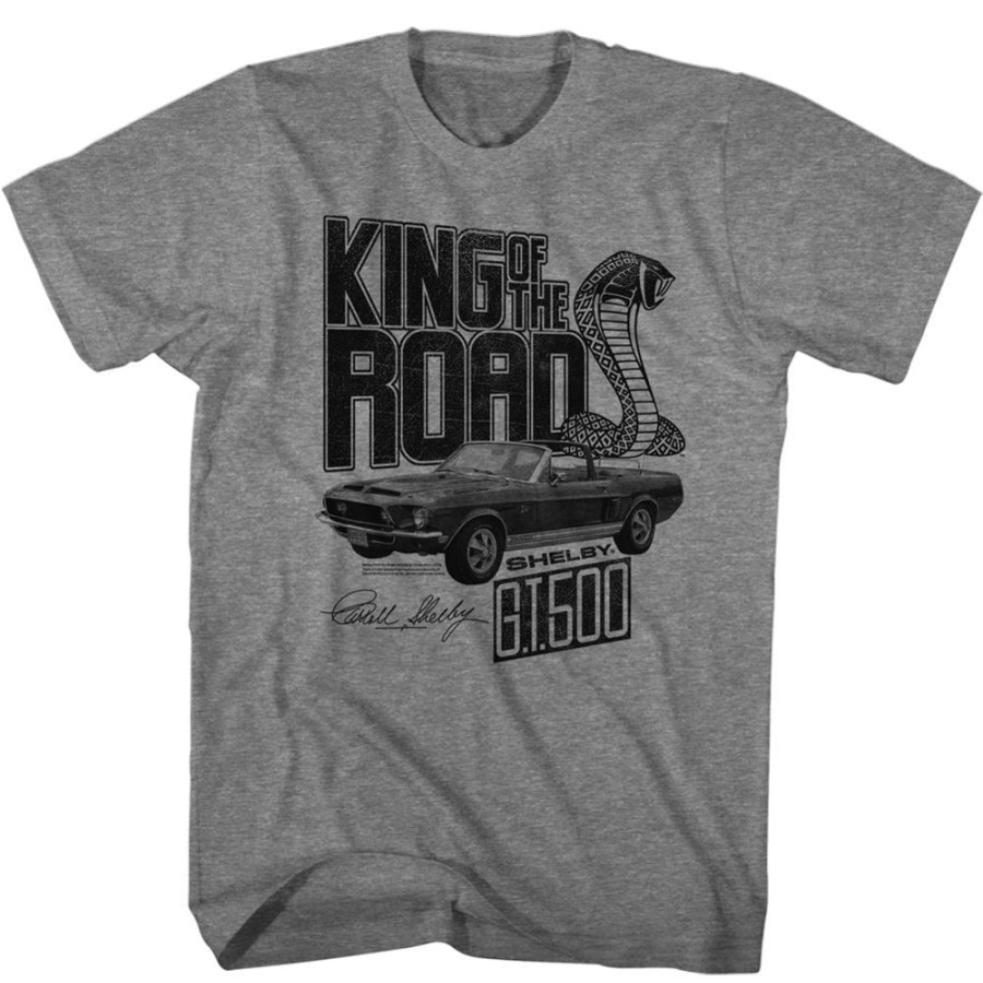 MeTV Custom Brands Carroll Shelby - King Of The Road | Classic Brands Tees