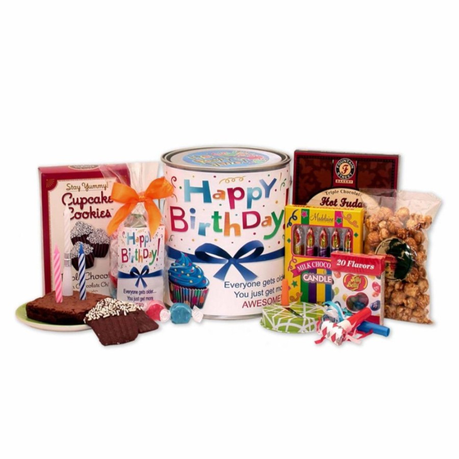 GBDS Have A Happy Birthday Gift Pail | Birthday Gift Baskets