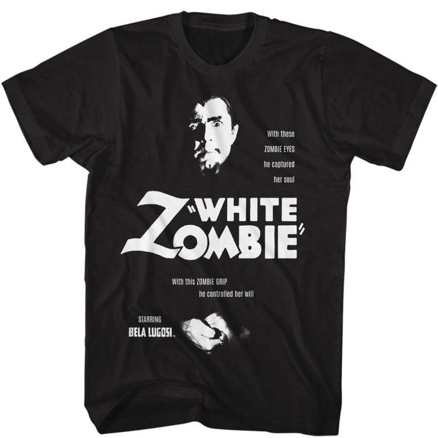 MeTV Custom Brands Bela Lugosi - White Zombie (Black & White) | Movie Apparel