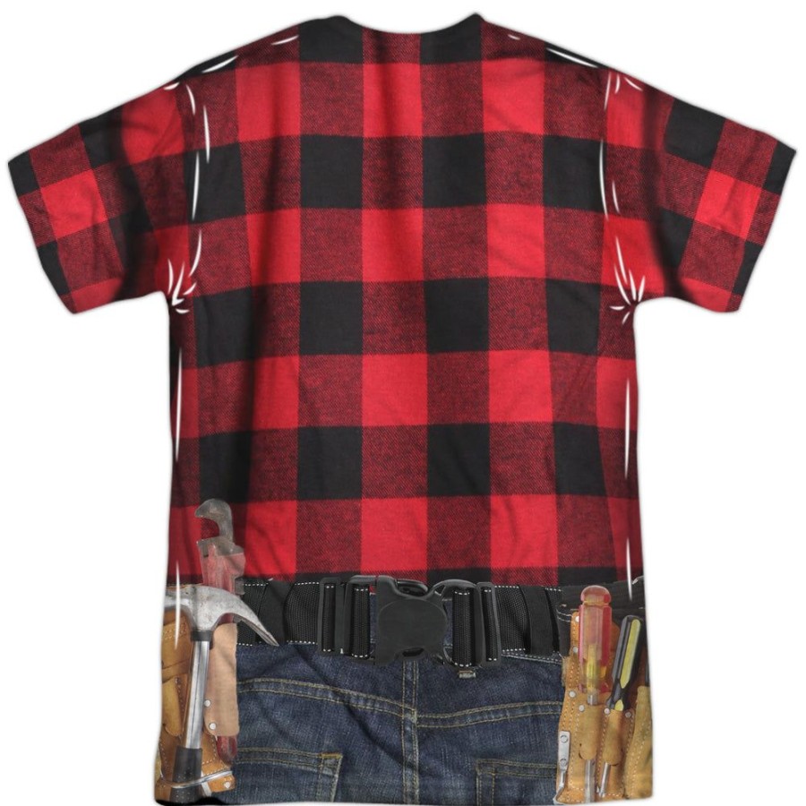 MeTV Custom Classics Handyman Costume (Front & Back) | Costume Apparel