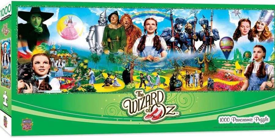 Toynk Wizard Of Oz Pano 1000 Piece Panoramic Jigsaw Puzzle | Retro Toys & Games