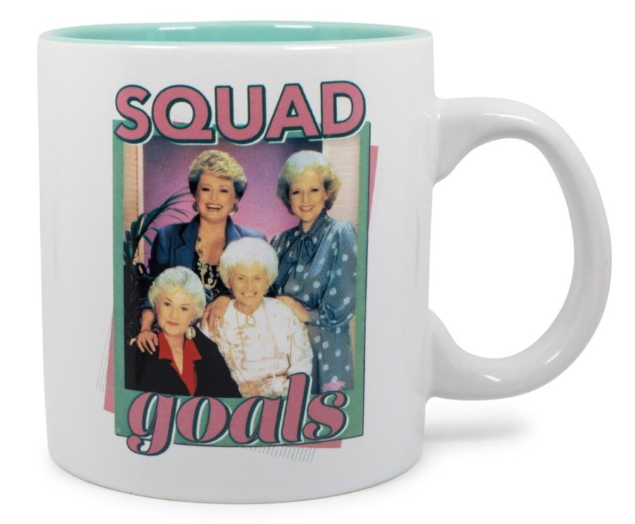 Toynk The Golden Girls "Squad Goals" Ceramic Mug | Holds 20 Ounces | Drinkware