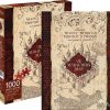 Toynk Harry Potter Marauders Map 1000-Piece Jigsaw Puzzle | Retro Toys & Games