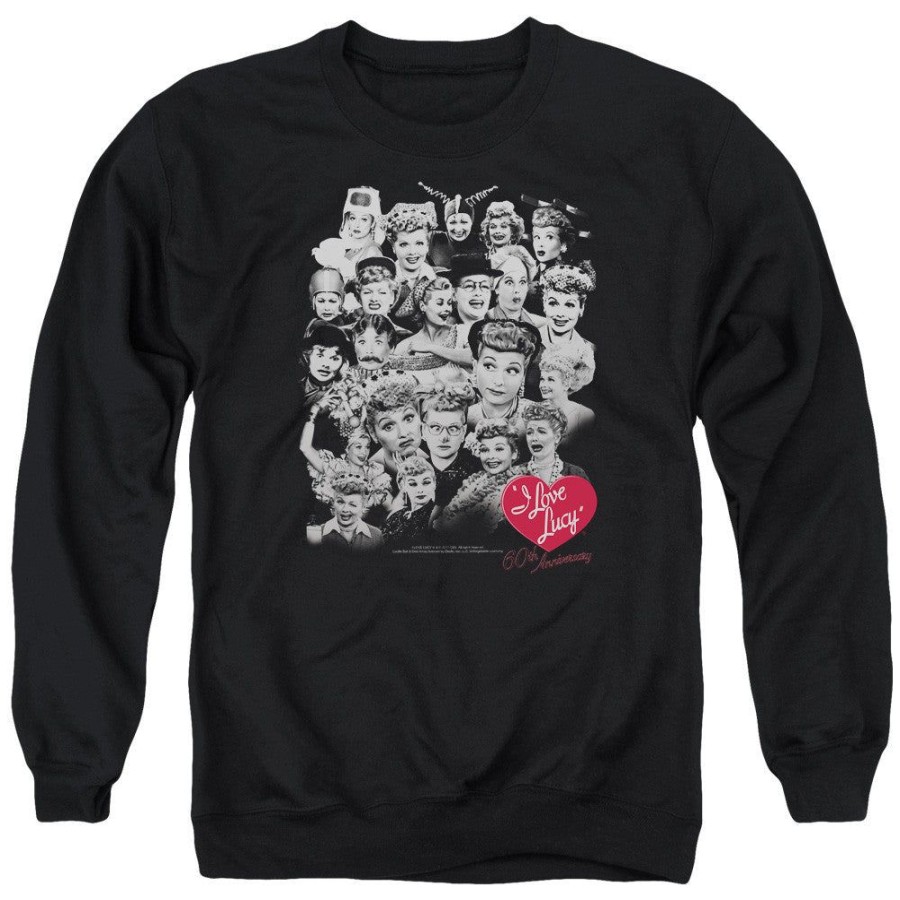 MeTV Custom Classics I Love Lucy - 60 Years Of Fun | Crewneck Sweatshirts