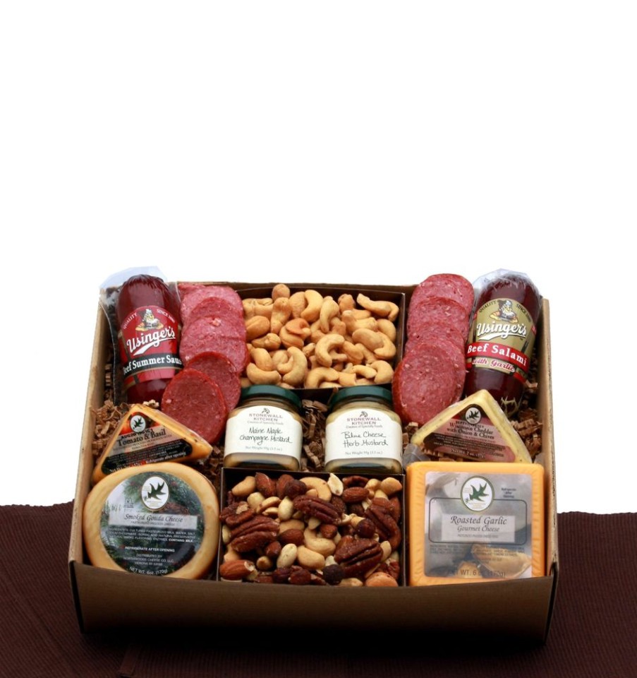 GBDS Savory Favorites Gift Box | Gourmet Gift Baskets