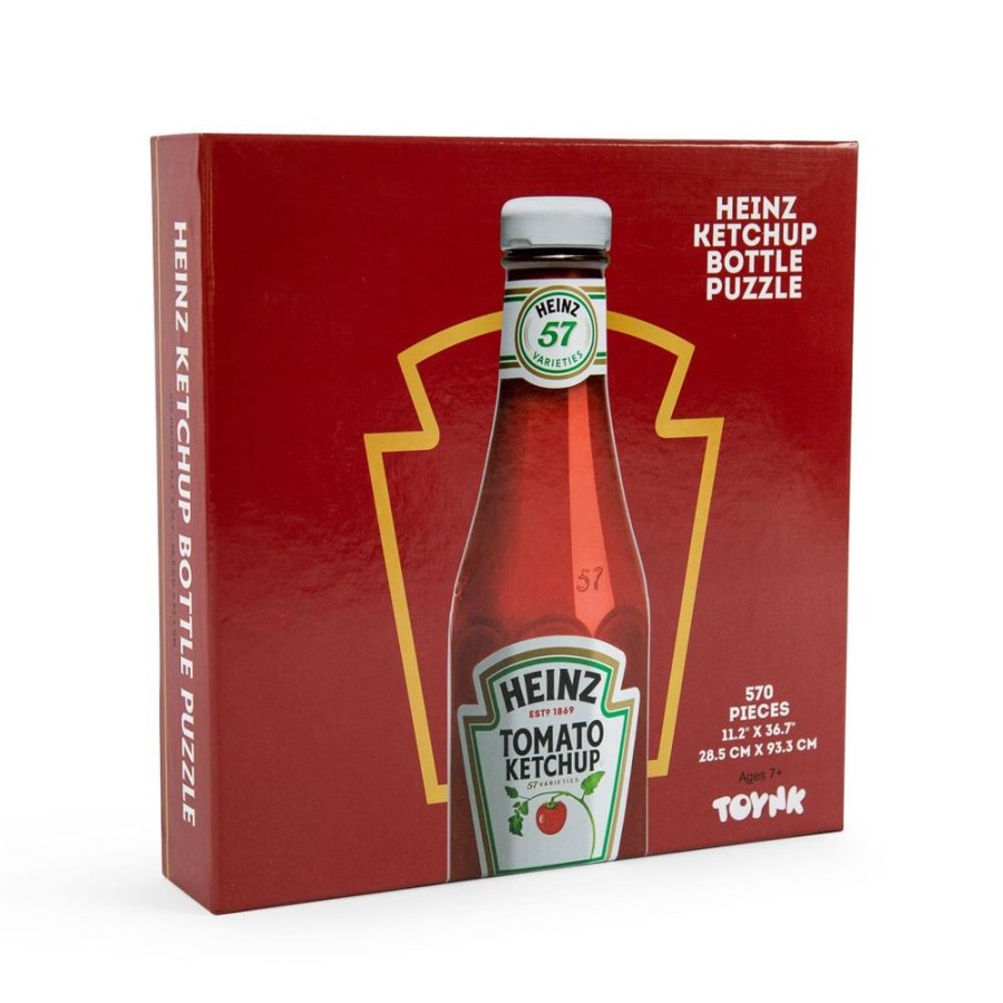 Toynk Heinz Ketchup Bottle 570 Piece Jigsaw Puzzle For Adults And Kids | Retro Toys & Games