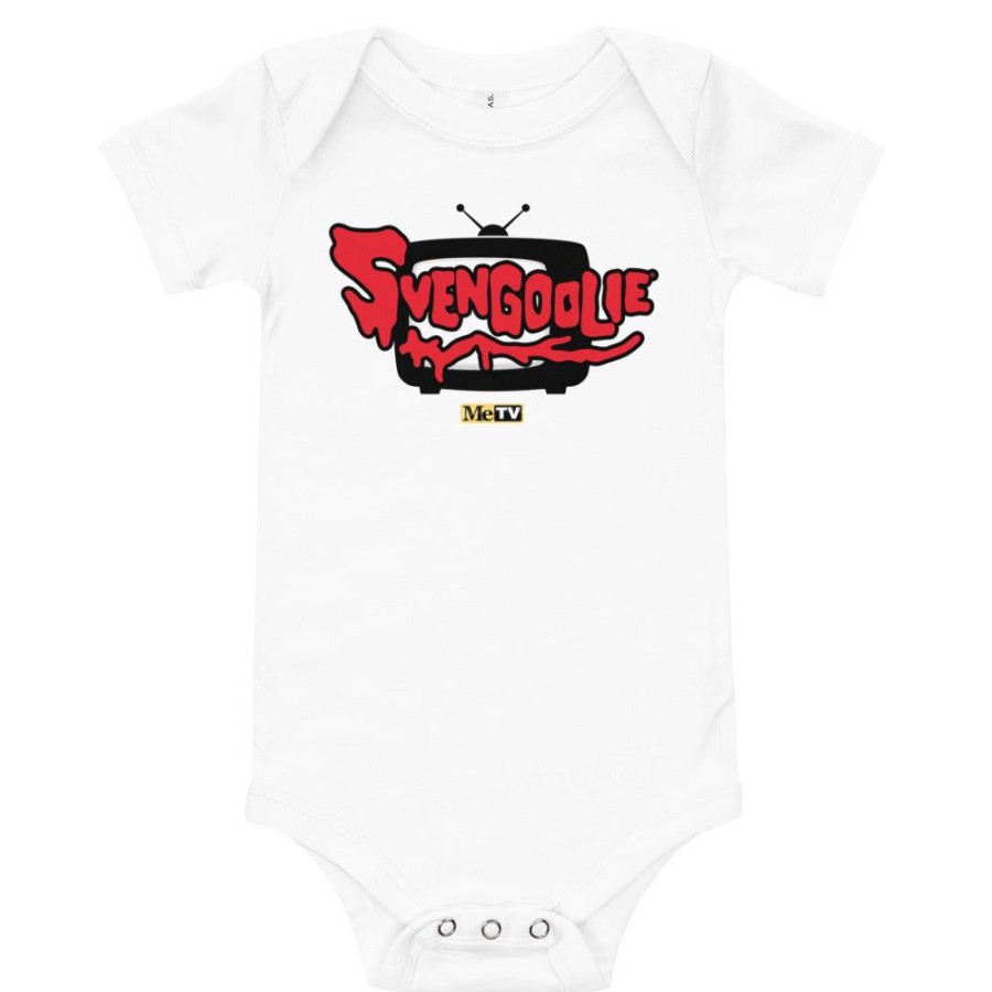 MeTV Custom Products Svengoolie® Kids Tv Logo Baby Onesie | Svengoolie Kids