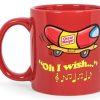 Toynk Oscar Mayer Hot Dog Logo Ceramic Coffee Mug | Holds 16 Ounces | Drinkware