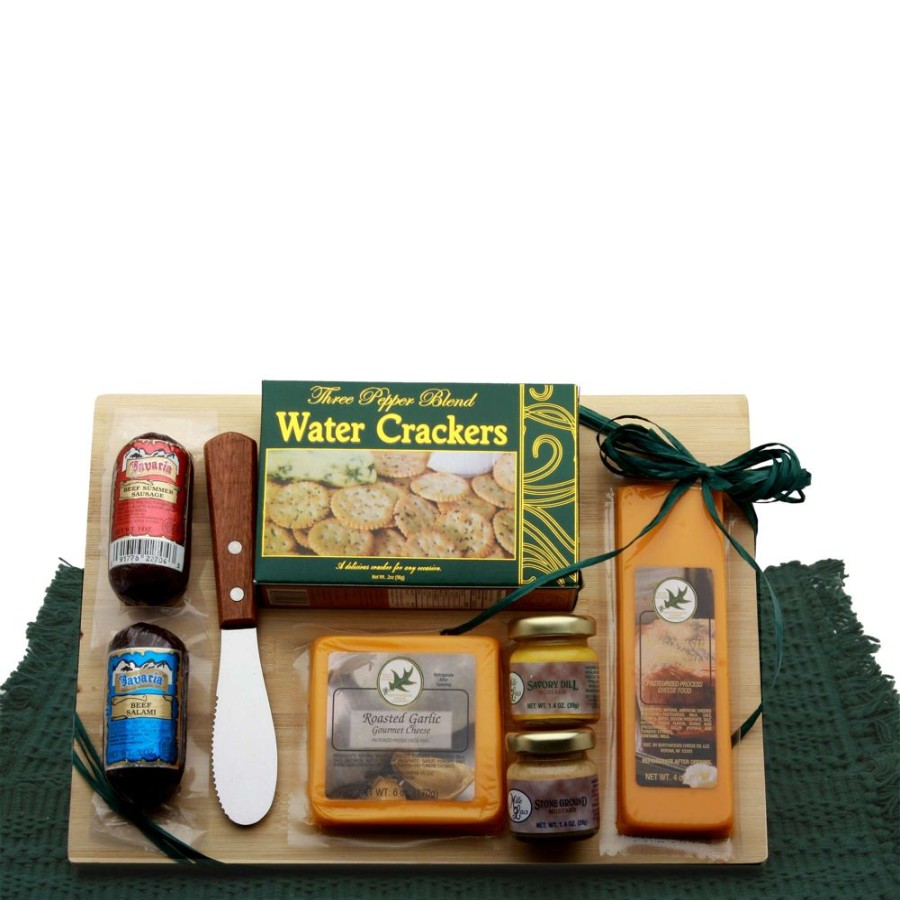 GBDS Classic Selections Meat & Cheese Board | Gourmet Gift Baskets