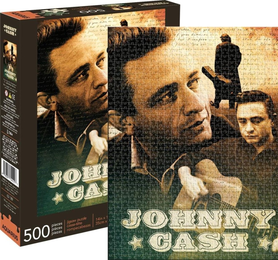 Toynk Johnny Cash 500 Piece Jigsaw Puzzle | Puzzles