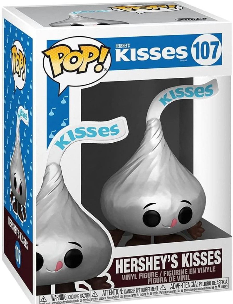 Toynk Hersheys Funko Pop Vinyl Figure | Hersheys Kiss | Classic Brands Tees