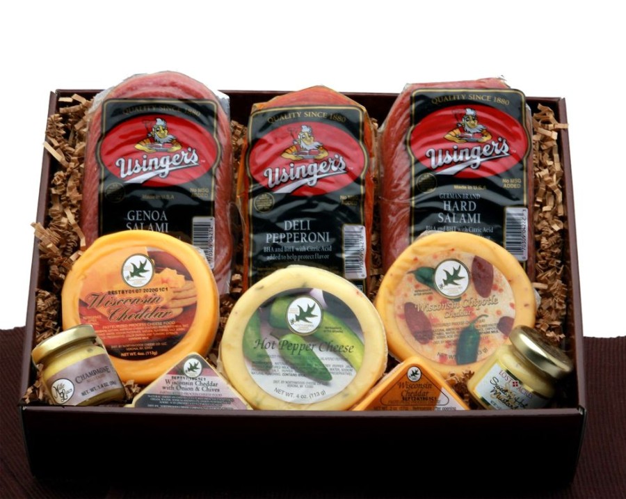 GBDS Deli Select Meat & Cheese Sampler | Gourmet Gift Baskets