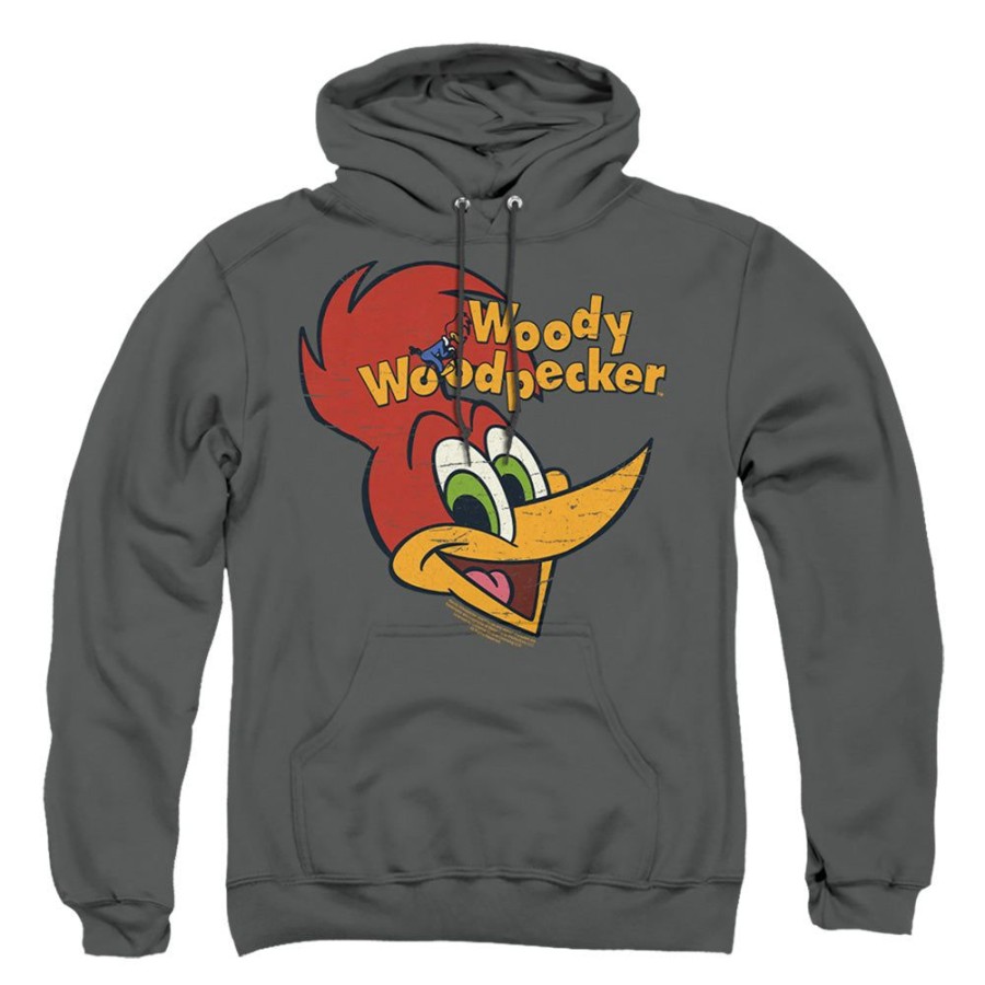 MeTV Custom Classics Woody Woodpecker - Retro Logo | Crewneck Sweatshirts