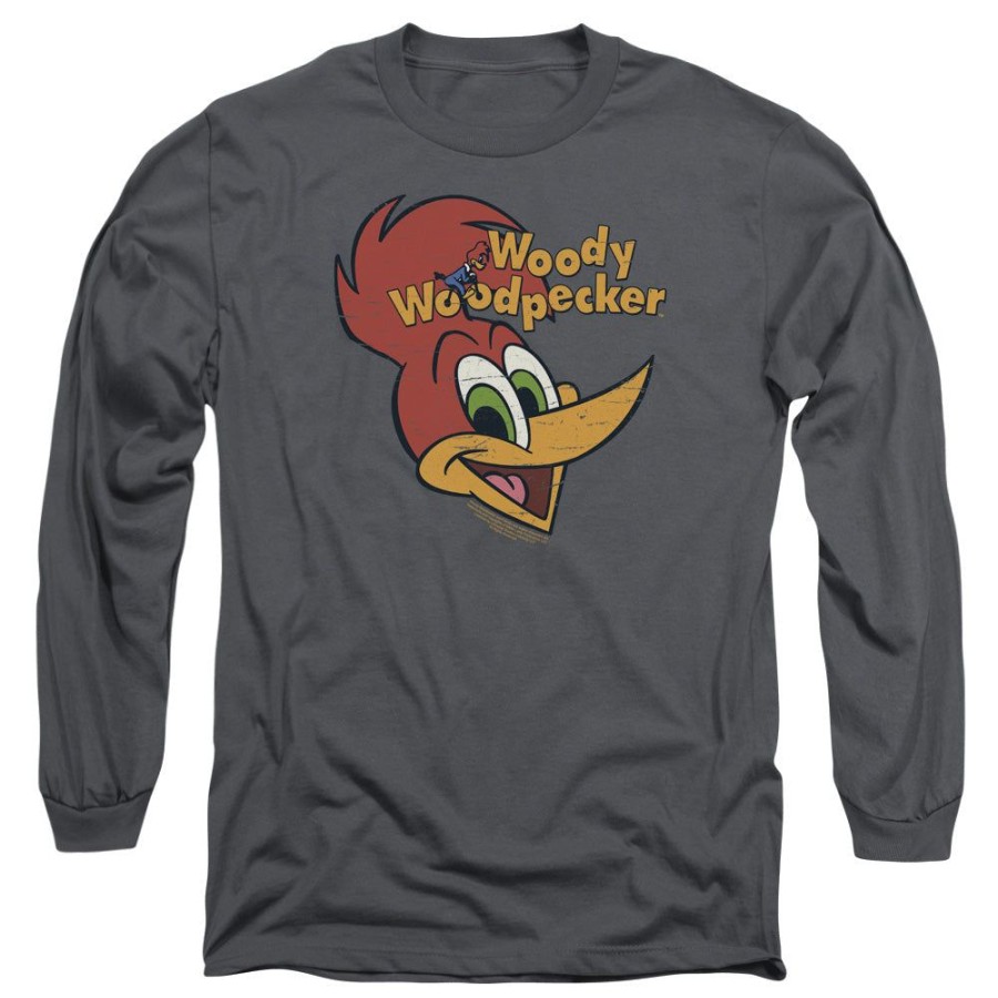 MeTV Custom Classics Woody Woodpecker - Retro Logo | Crewneck Sweatshirts